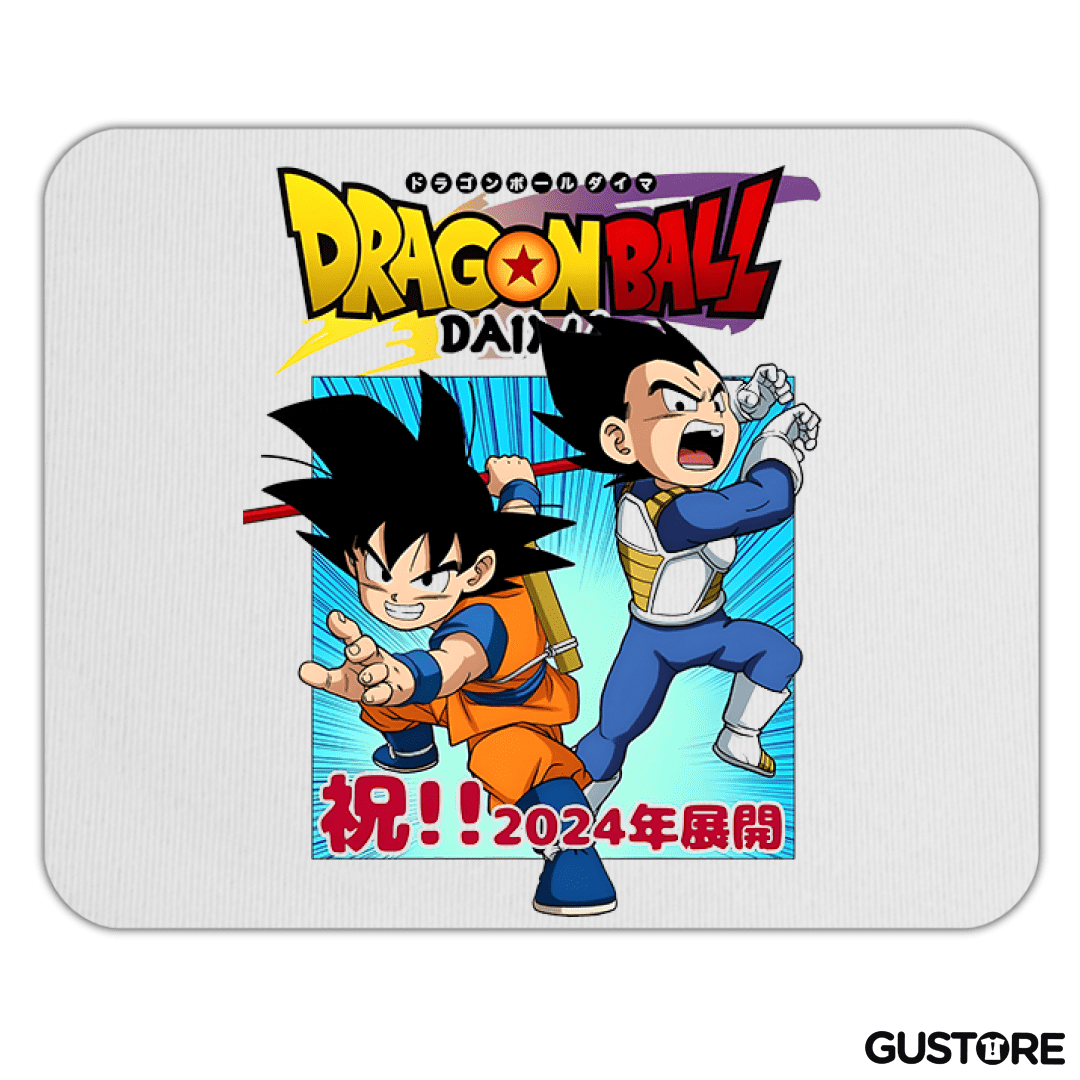 Mousepad Goku y Vegeta Daima