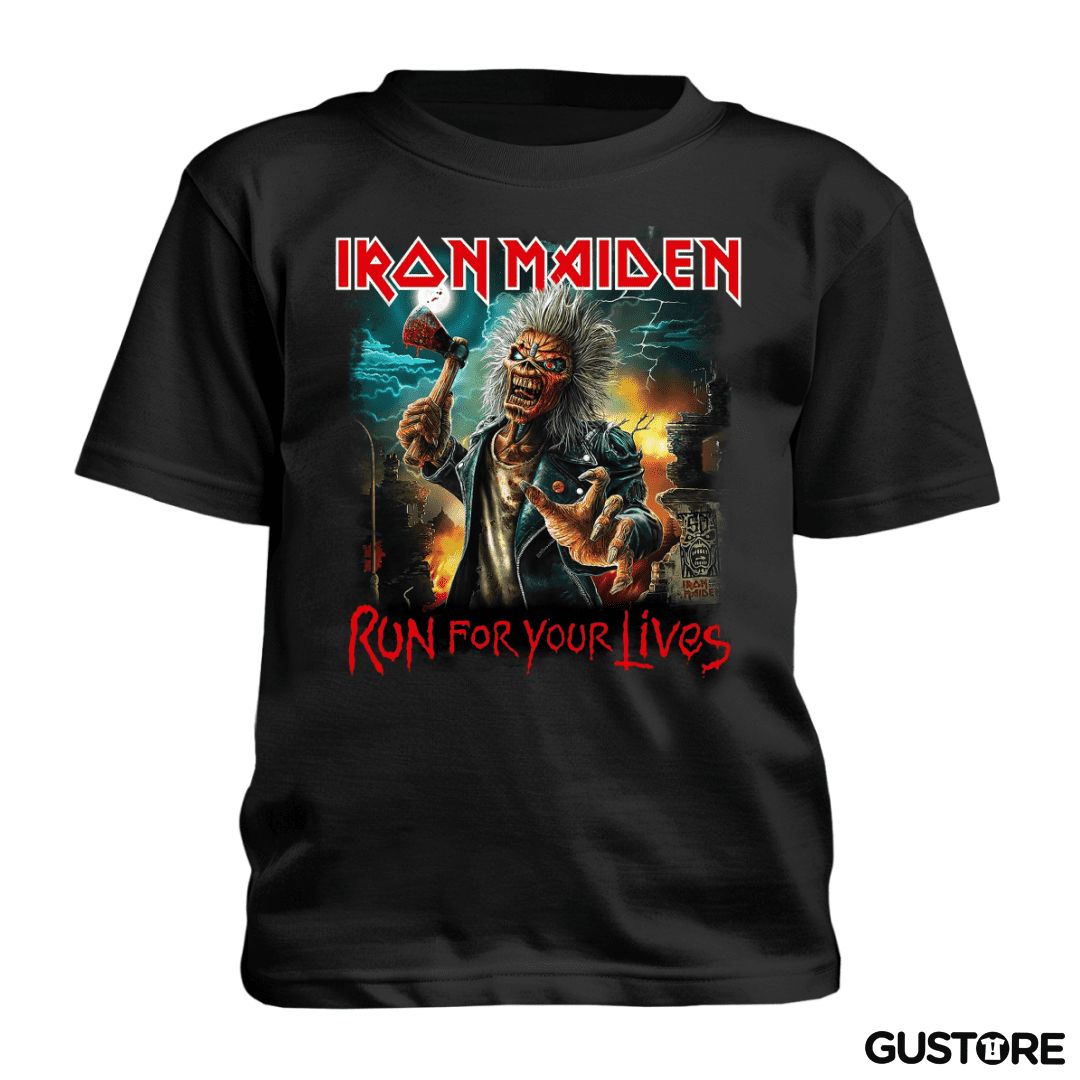 Polera de niño Iron Maiden Run For Your Lives