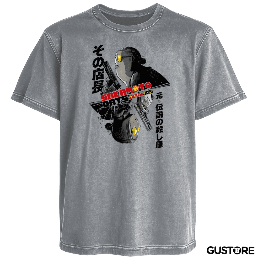 Polera desgastada Doble Agente Sakamoto