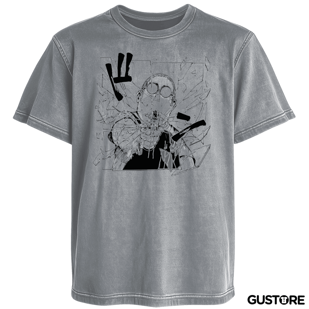 Polera desgastada Disparo Sakamoto 