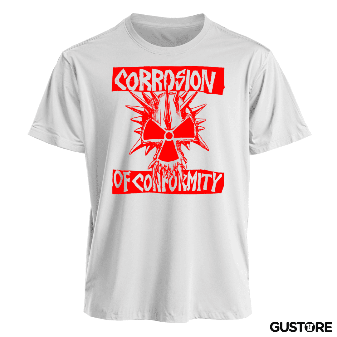 Polera Corrosion of Conformity Rojo