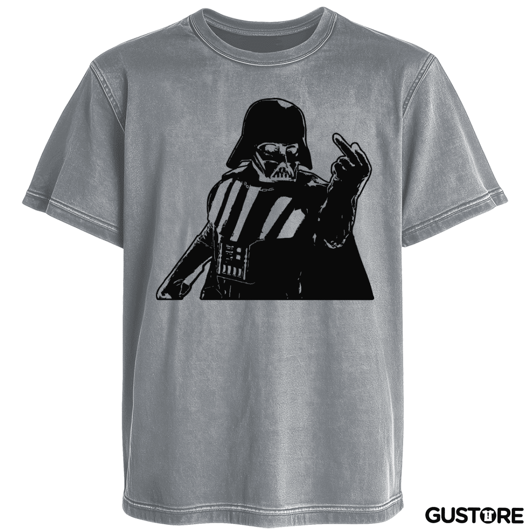 Polera desgastada Darth Fucker