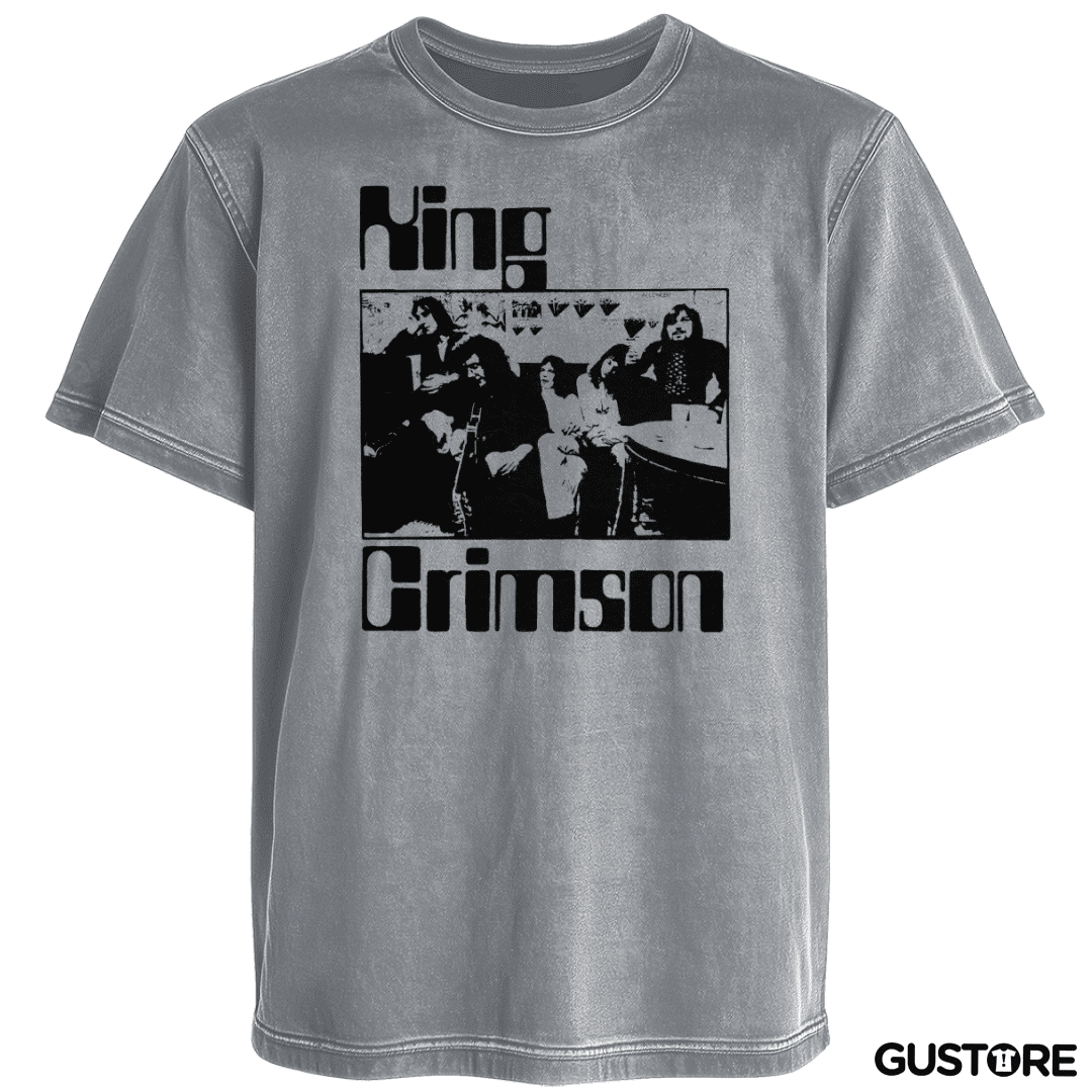 Polera desgastada King Crimson Band