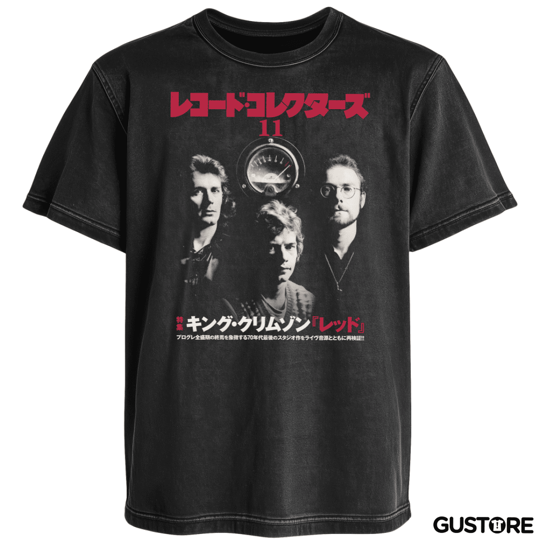 Polera desgastada King Crimson Jap