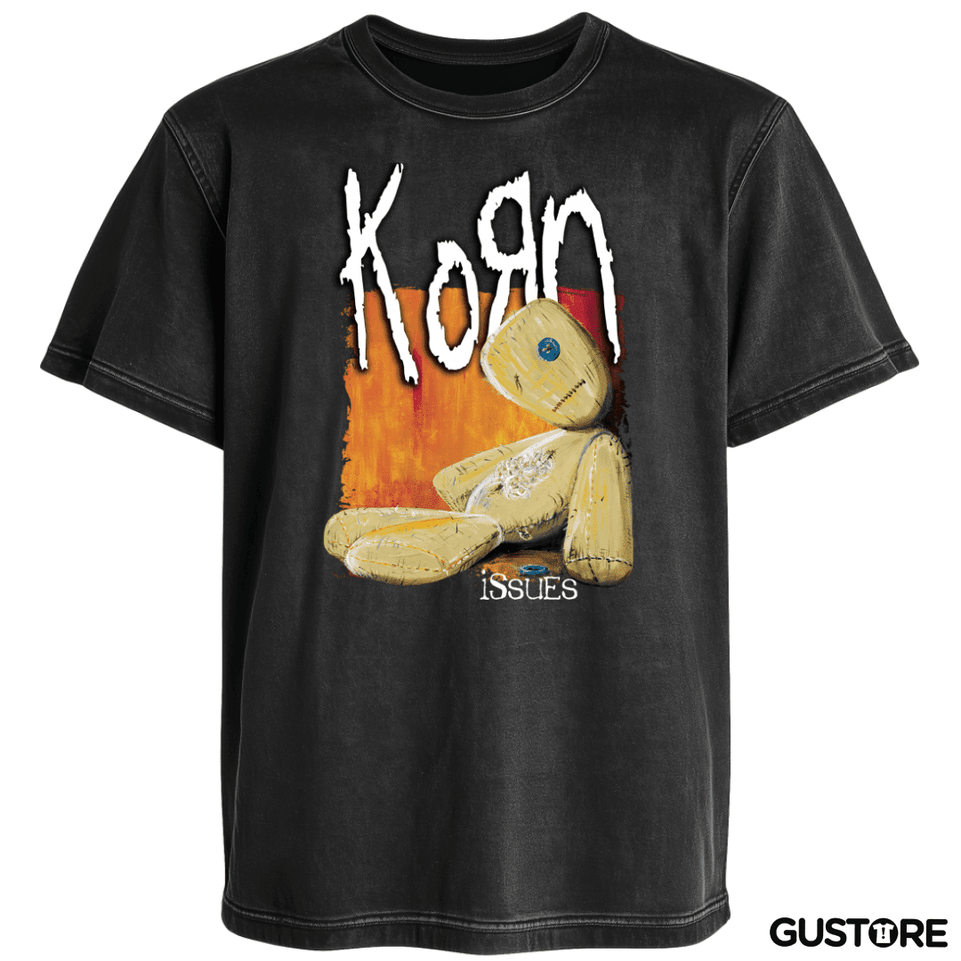 Polera desgastada Korn Issues