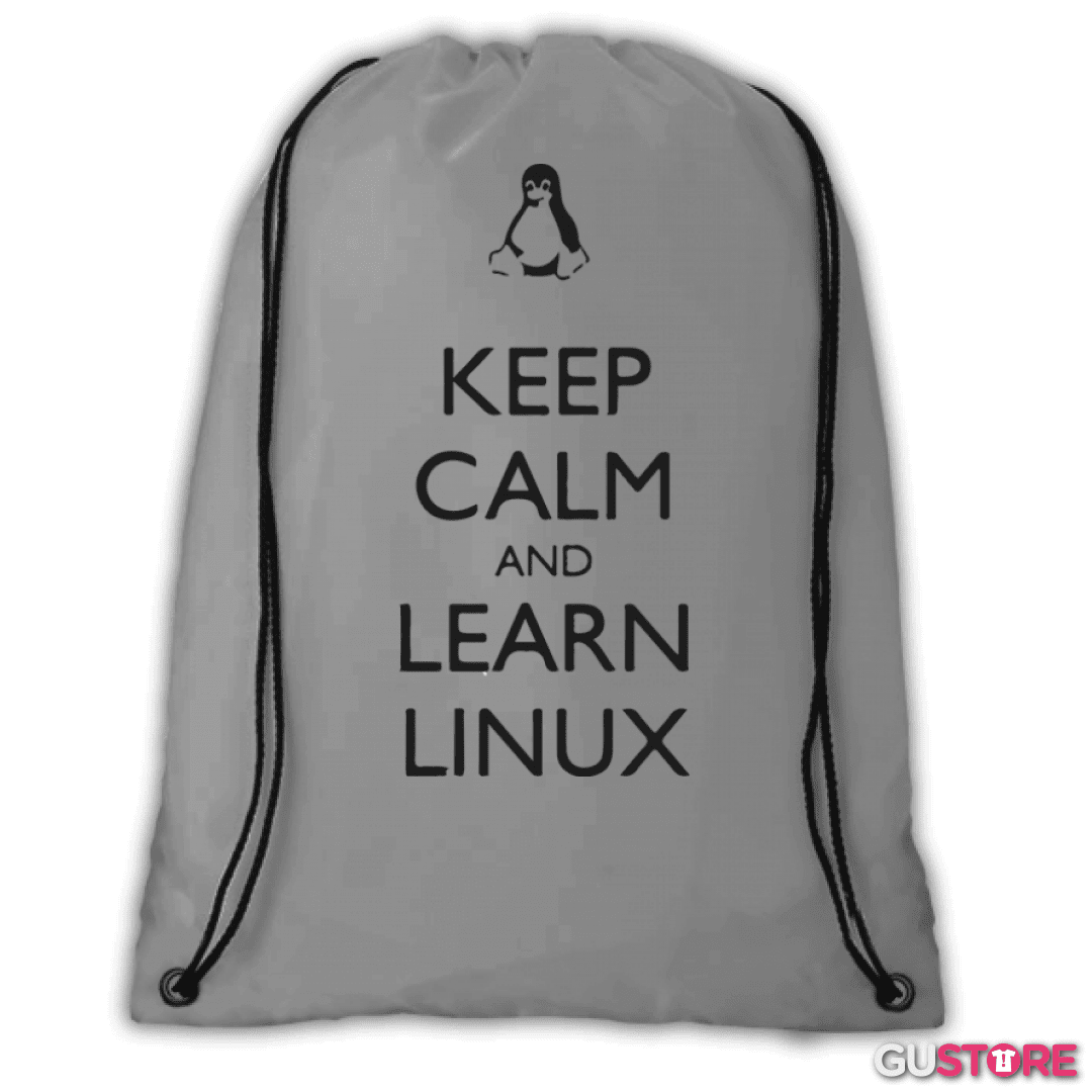 Mochila Keep calm linux