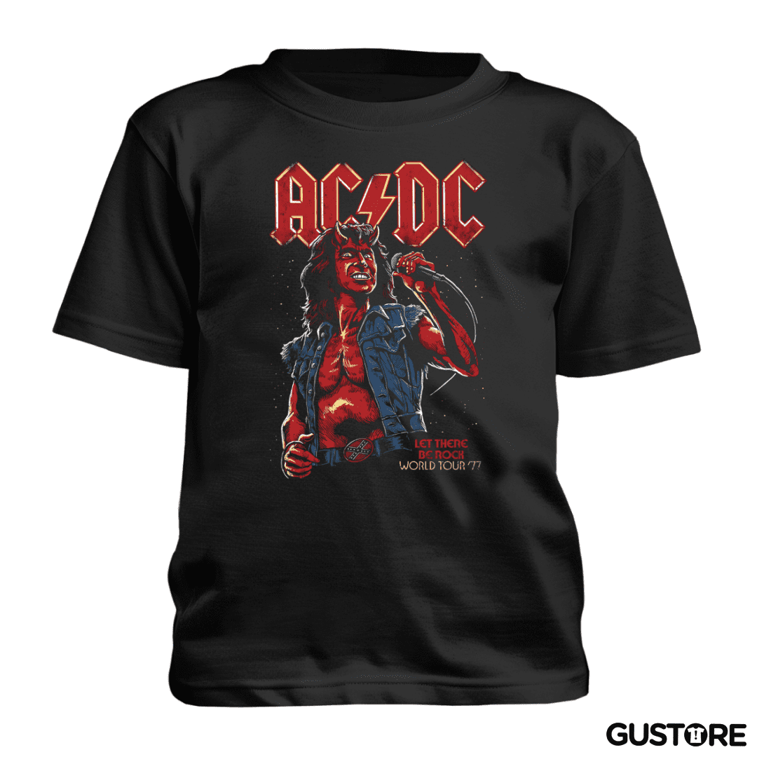 Polera de niño AC DC Bon Scott Diablo
