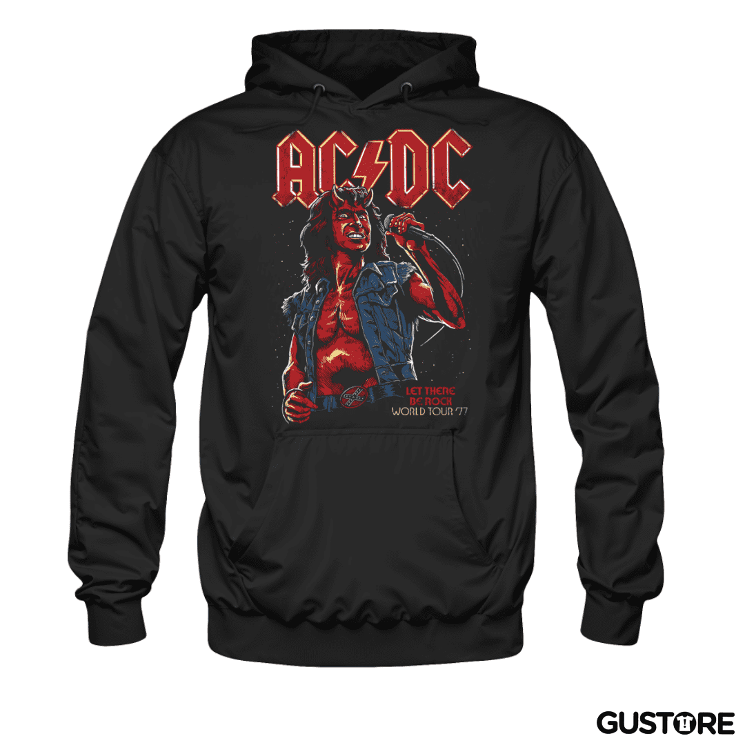 Polerón Canguro AC DC Bon Scott Diablo