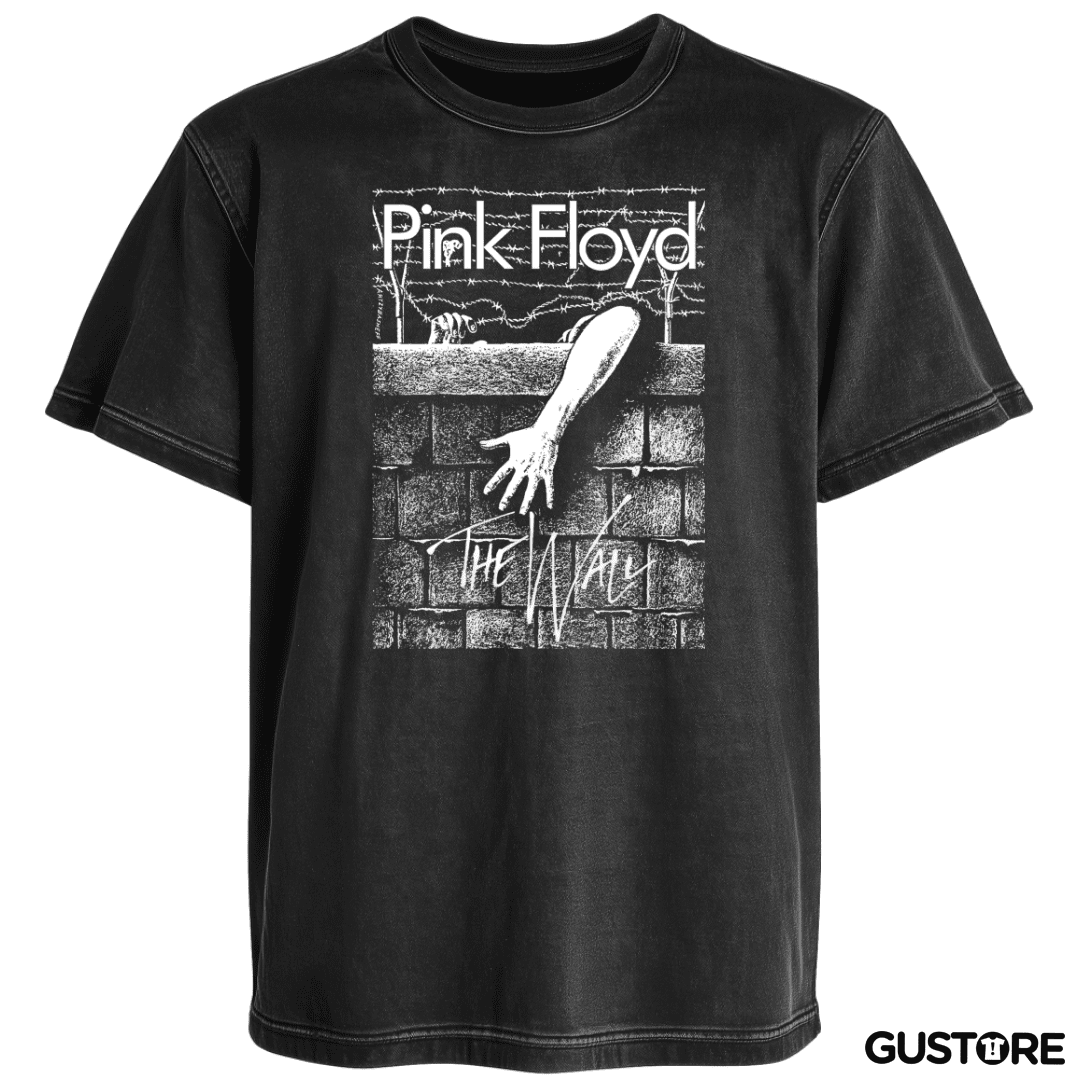 Polera desgastada Pink Floyd El Muro