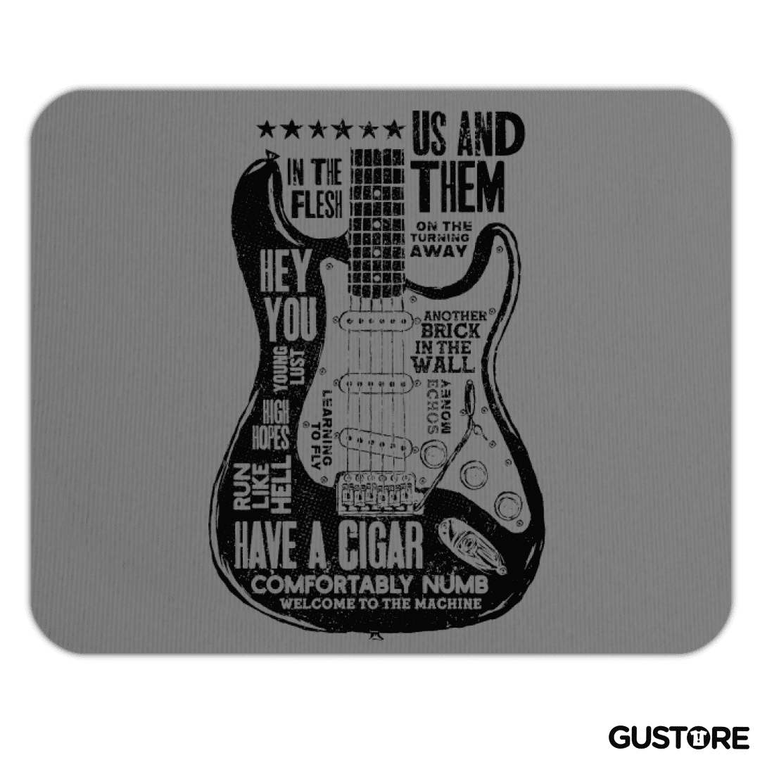 Mousepad Gilmour Guitar