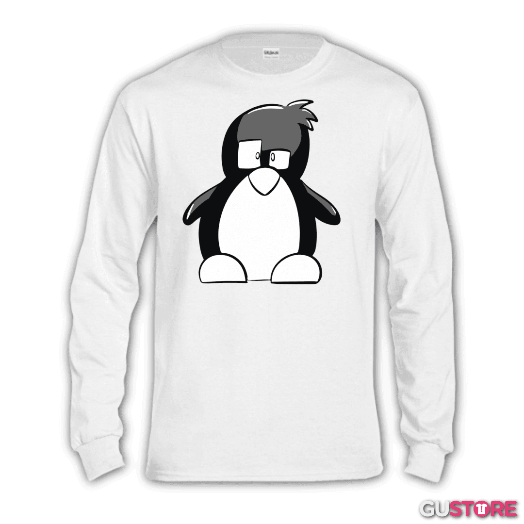 Polera manga larga Linux