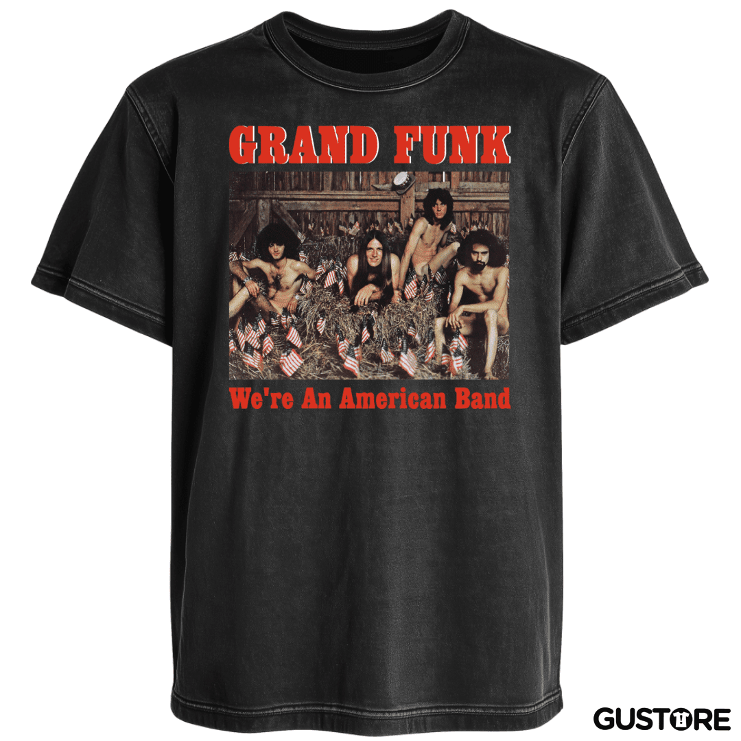 Polera desgastada Grand Funk American Band
