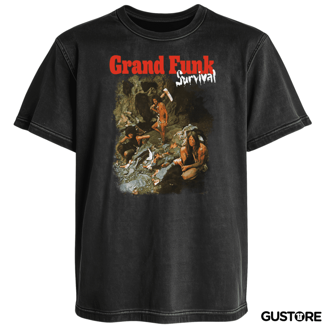 Polera desgastada Grand Funk Survival