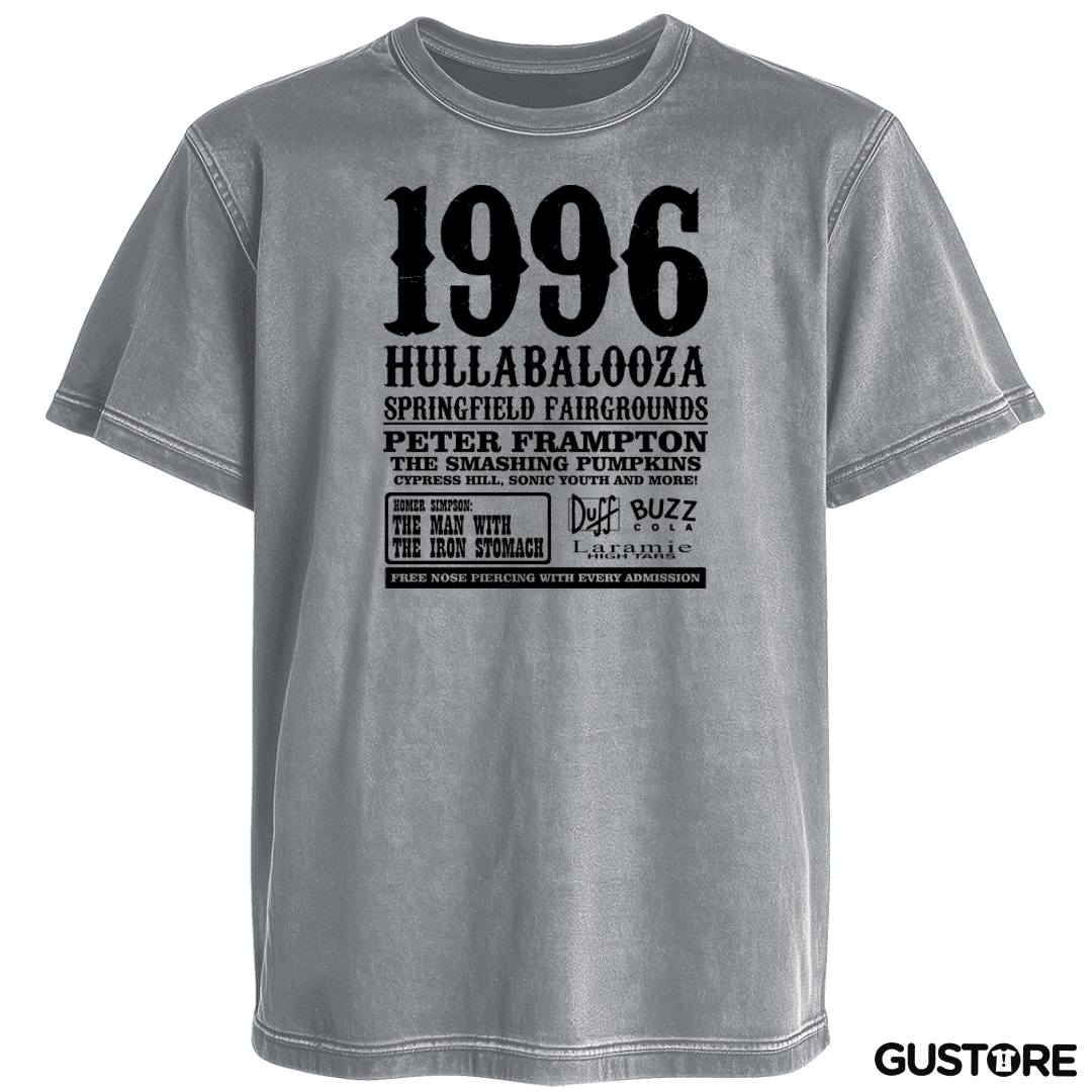 Polera desgastada 1996 Hullabalooza