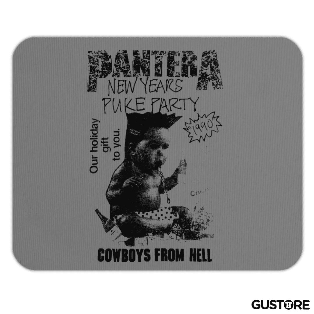 Mousepad Pantera New Year Puke Party