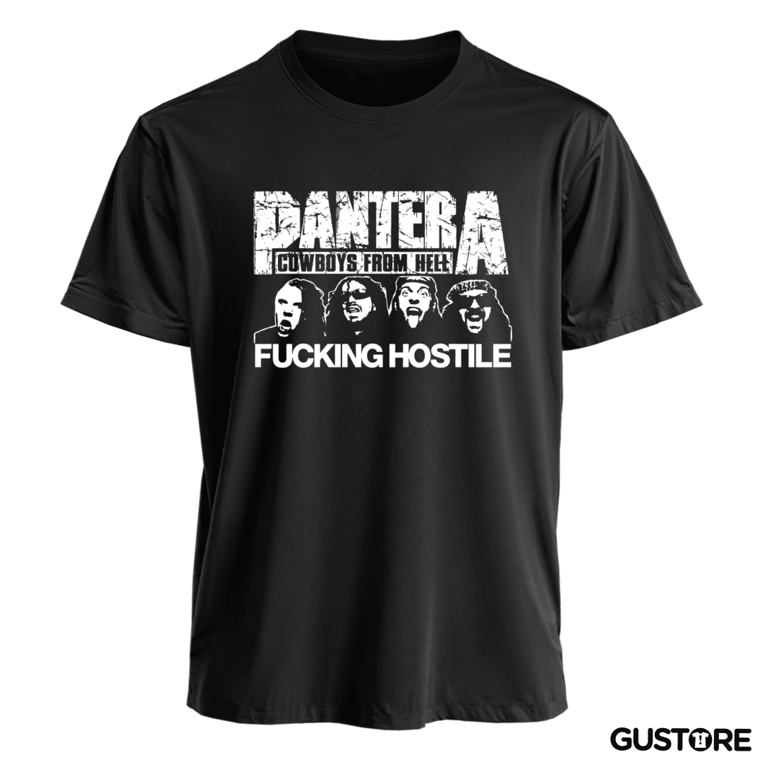 Polera Pantera Fucking Hostile