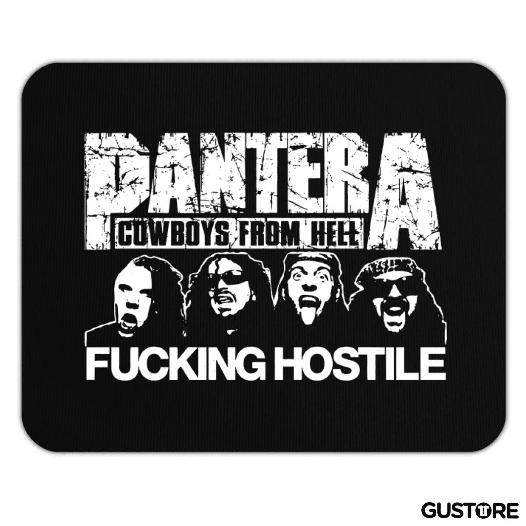 Mousepad Pantera Fucking Hostile
