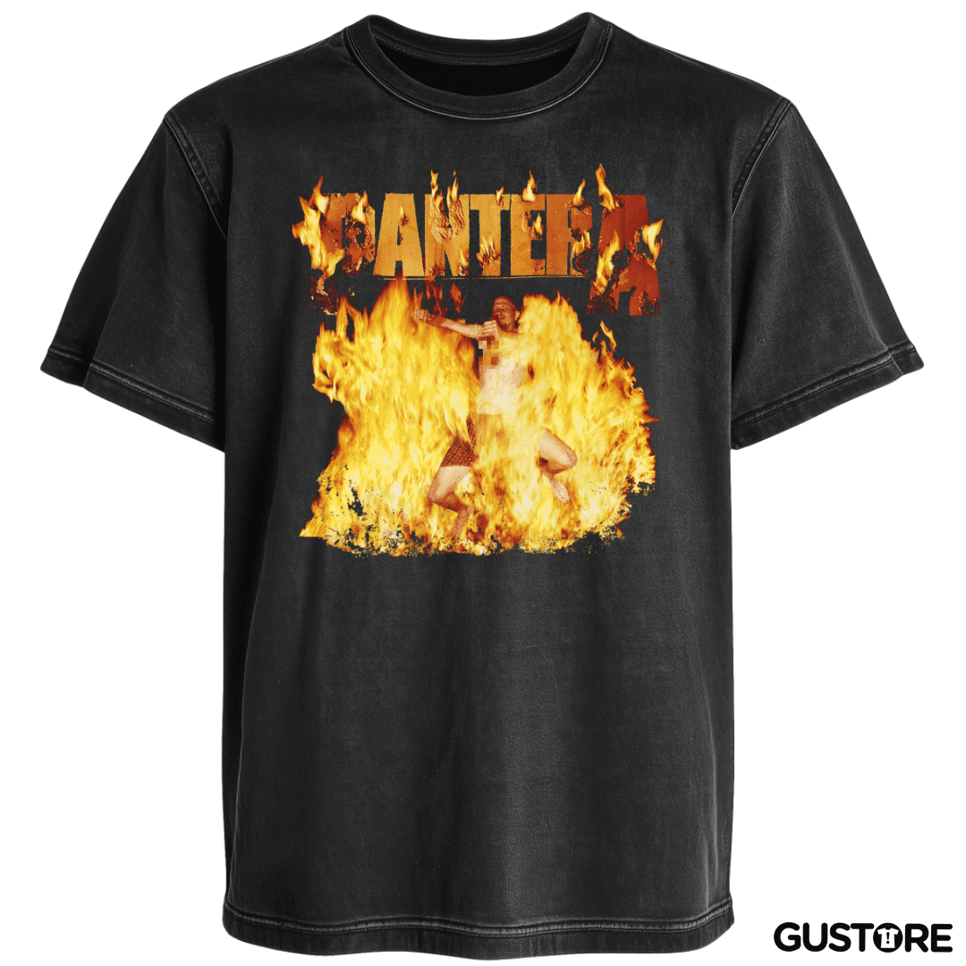 Polera desgastada Pantera Reinventing the Steel