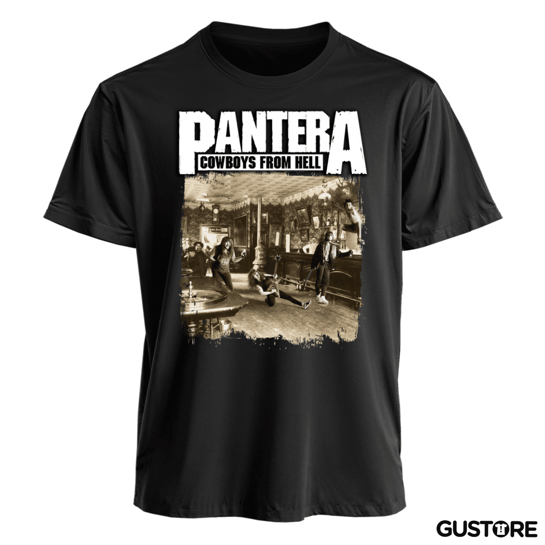 Polera Pantera Cowboys From Hell