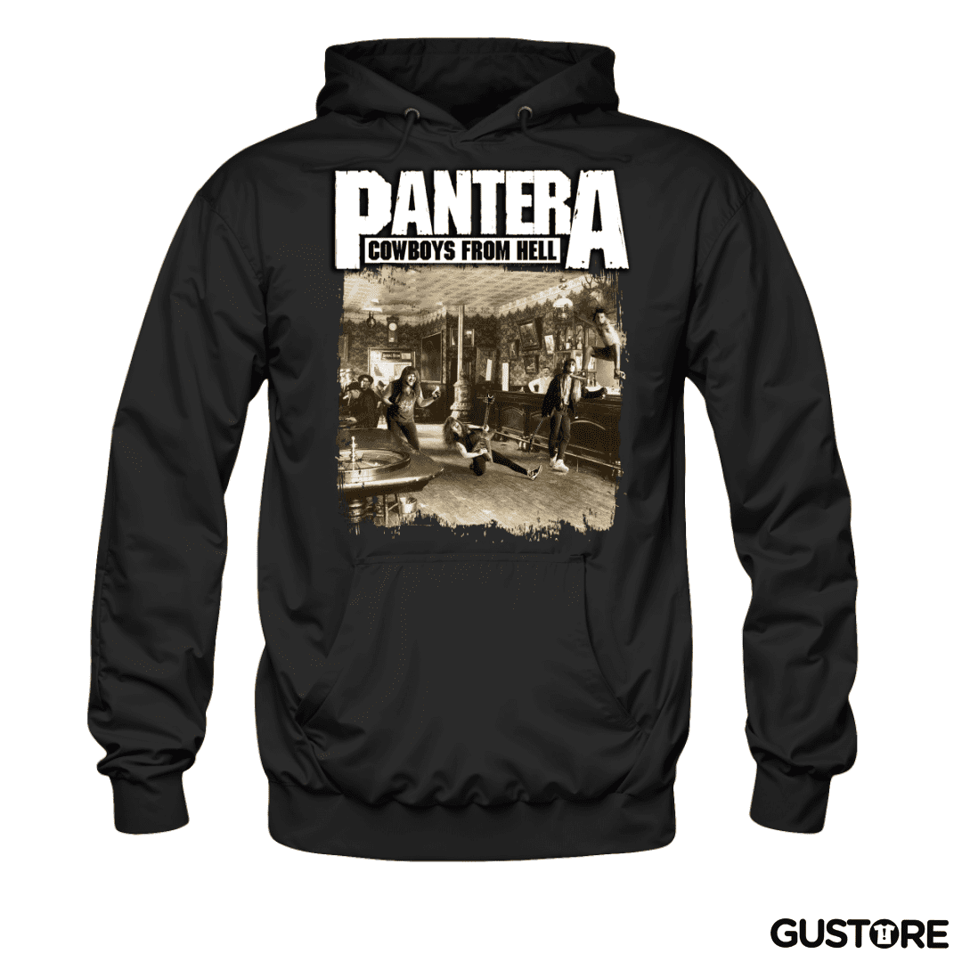 Polerón Canguro Pantera Cowboys From Hell
