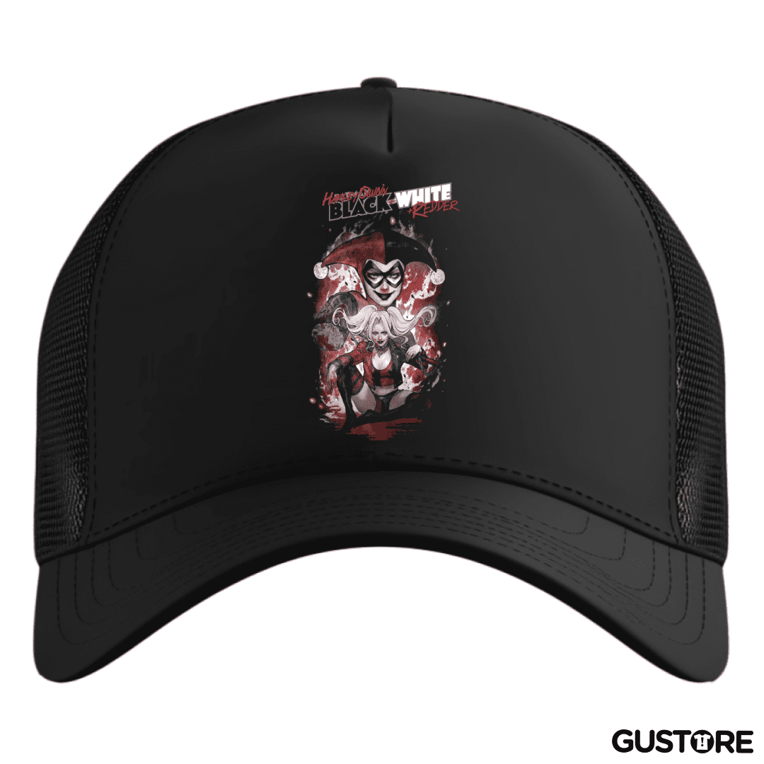 Gorro Harley Quinn Black & White
