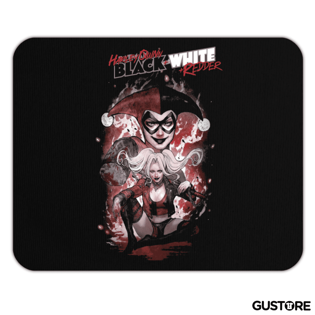 Mousepad Harley Quinn Black & White
