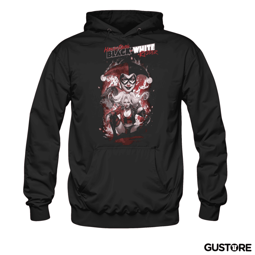 Polerón Canguro Harley Quinn Black & White