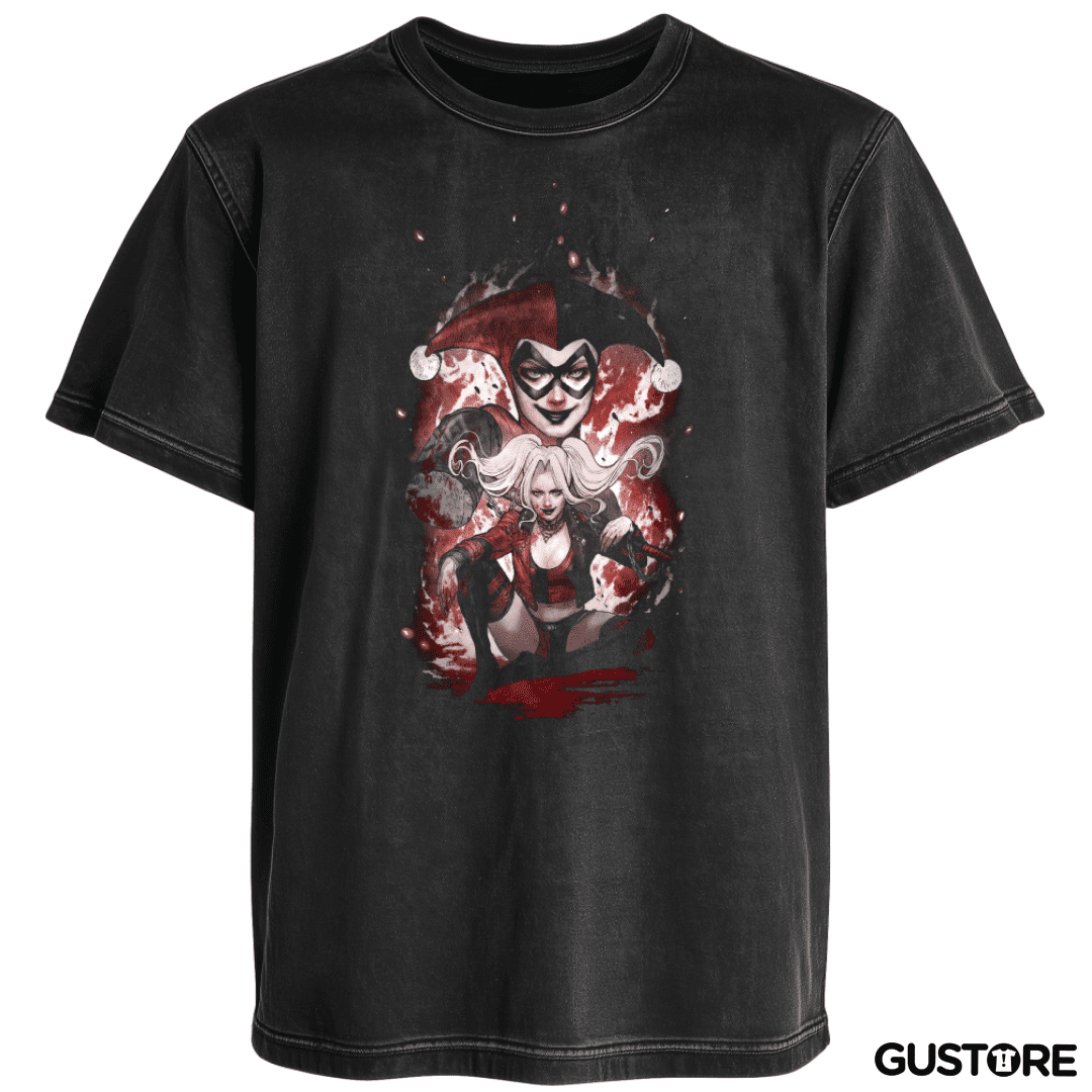 Polera desgastada Quinn Harley