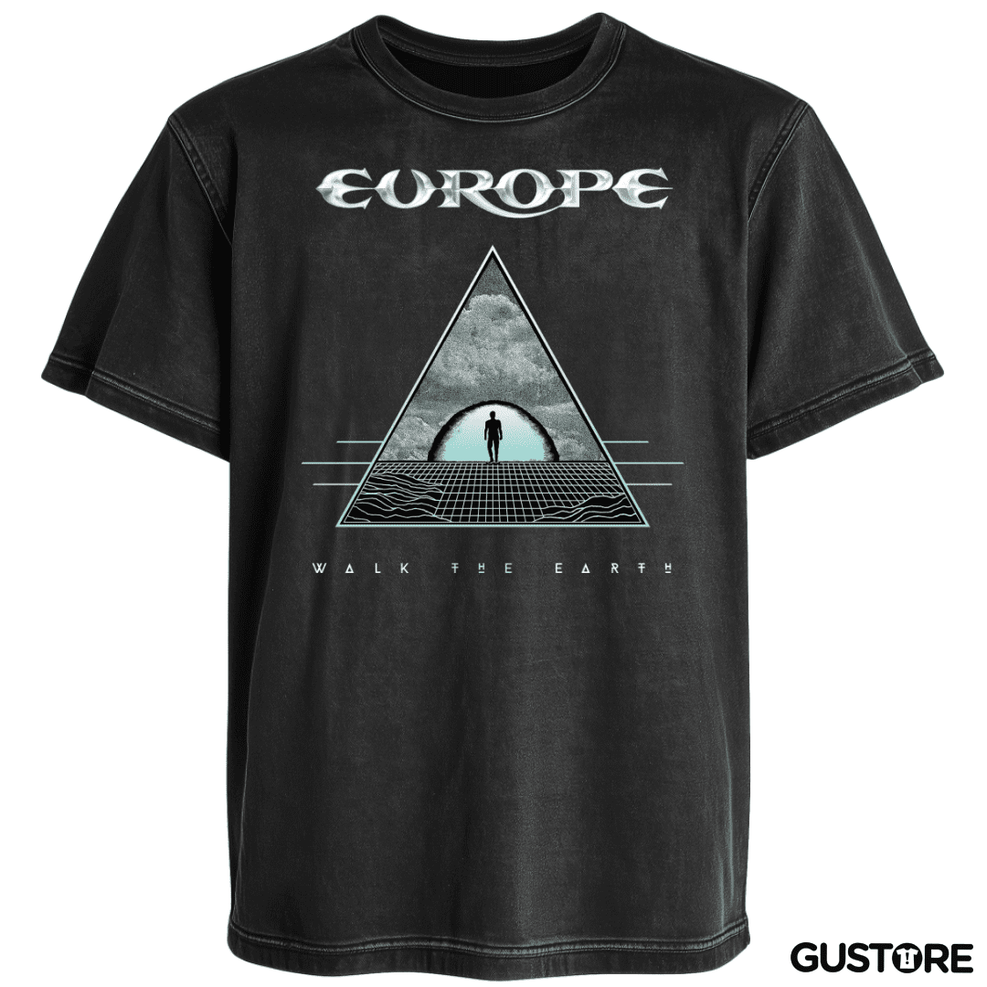 Polera desgastada Europe Walk The Earth
