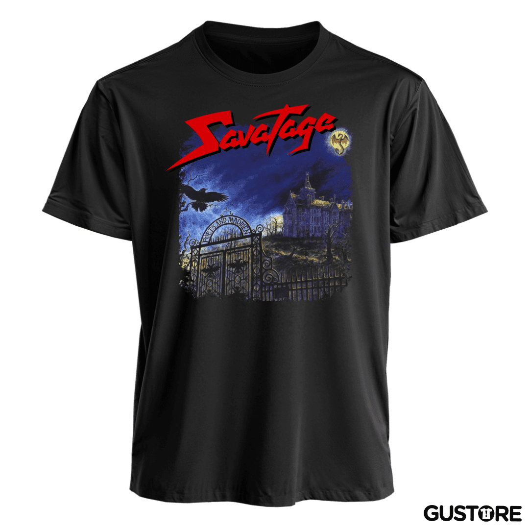 Polera Savatage Poets and Madmen