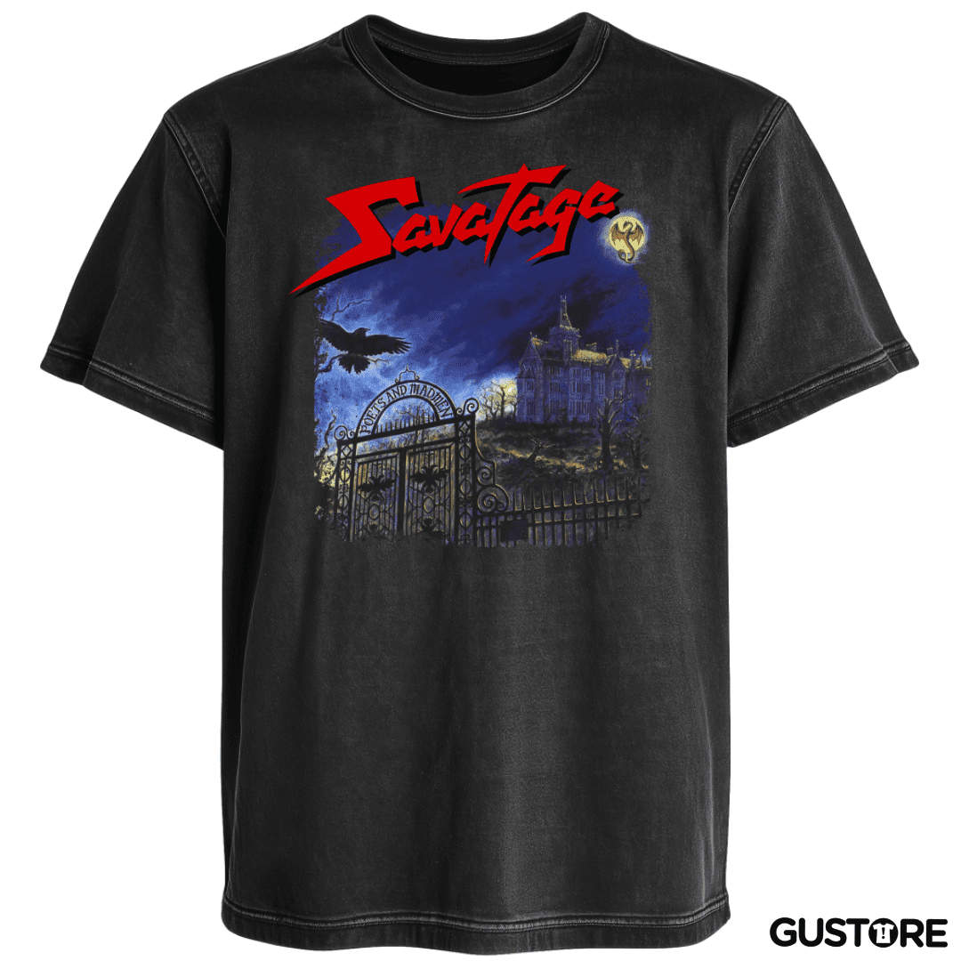 Polera desgastada Savatage Poets and Madmen