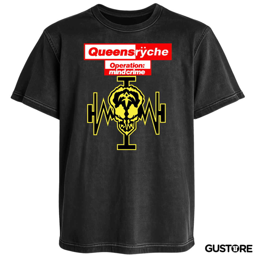 Polera desgastada Queensryche Operation Mindcrime