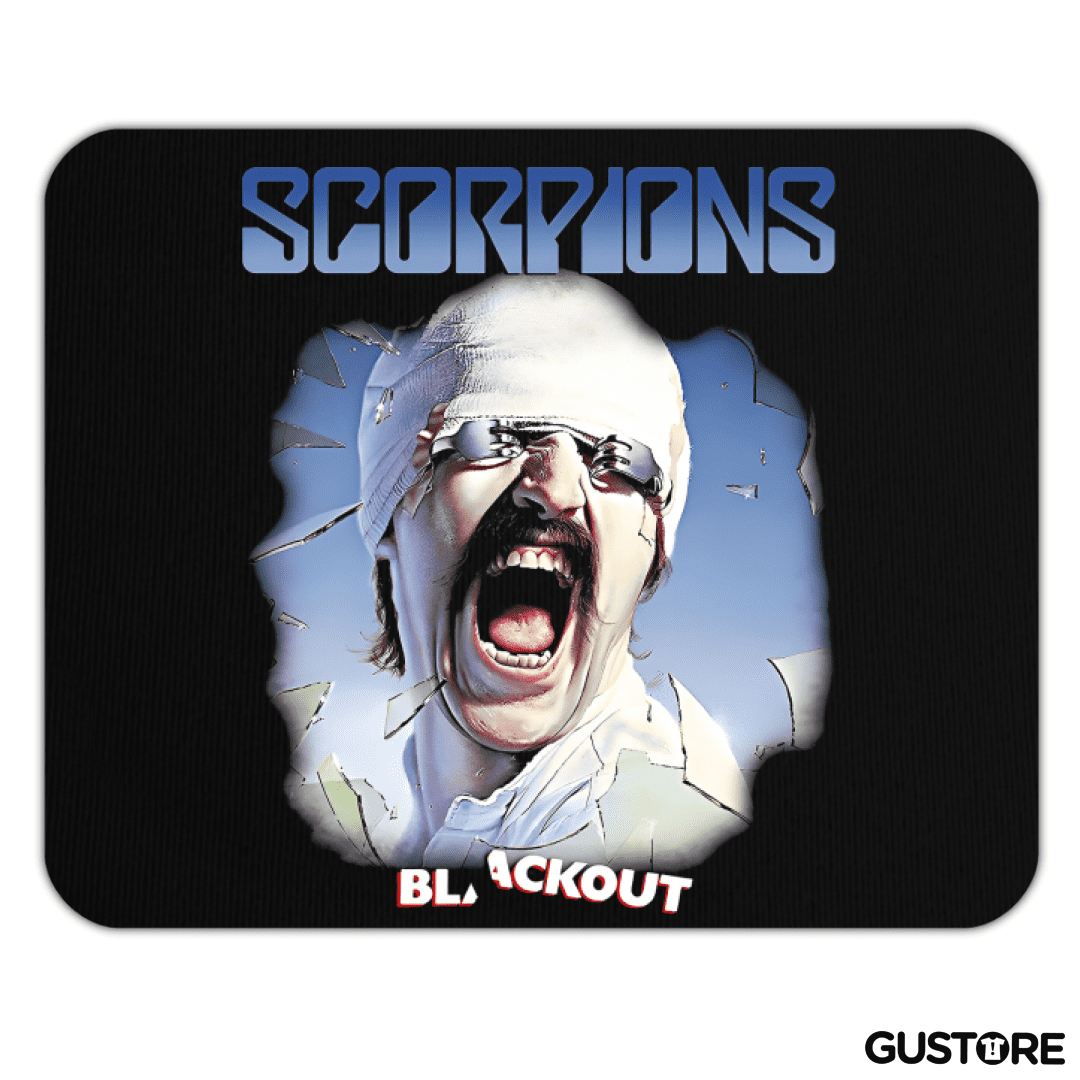 Mousepad Scorpions Blackout