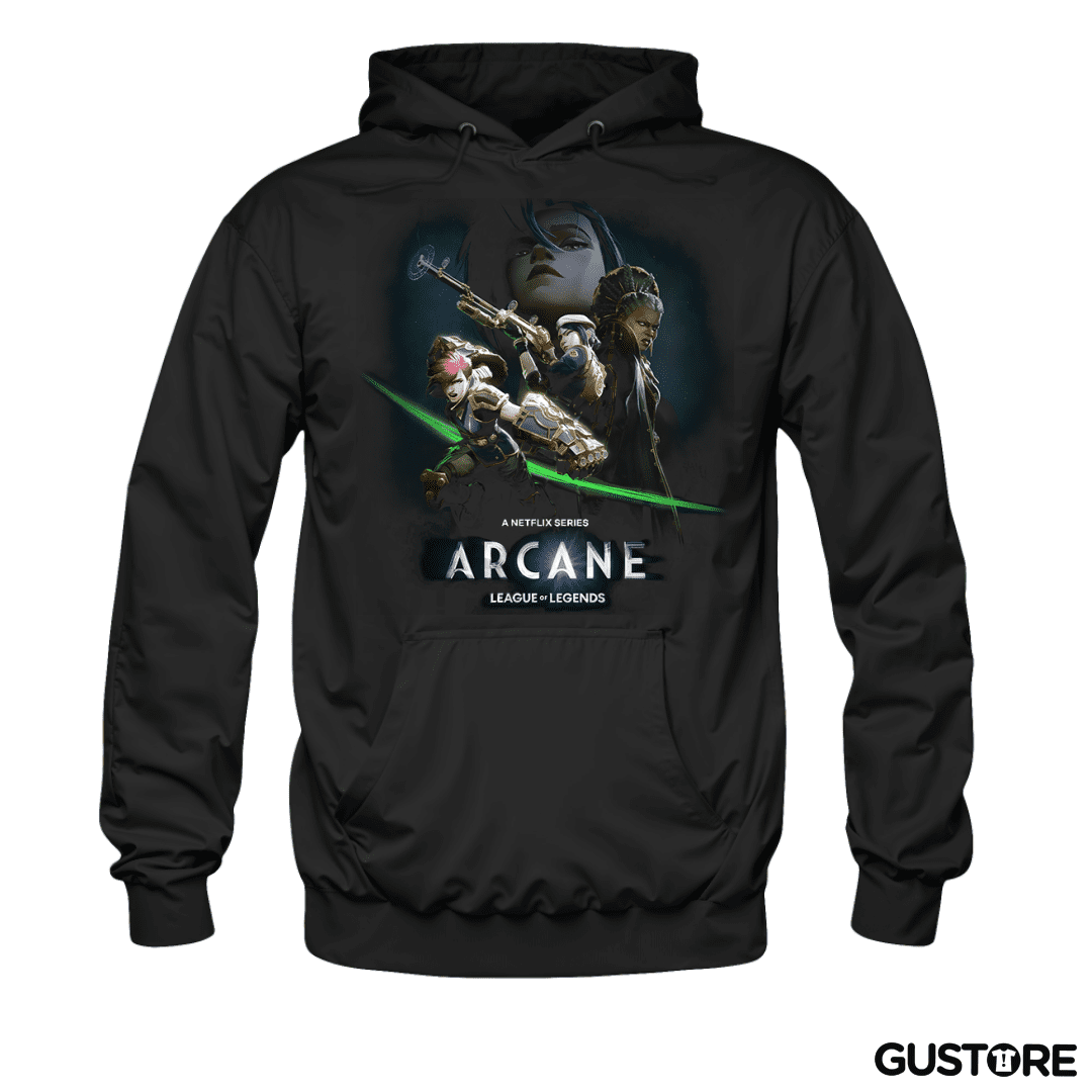 Polerón Canguro League of Legends Arcane