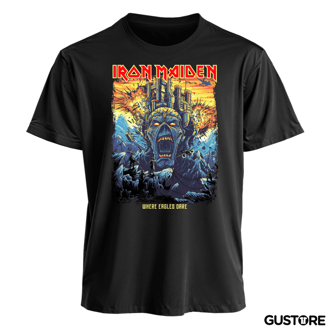 Polera Iron Maiden Where Eagles Dare 