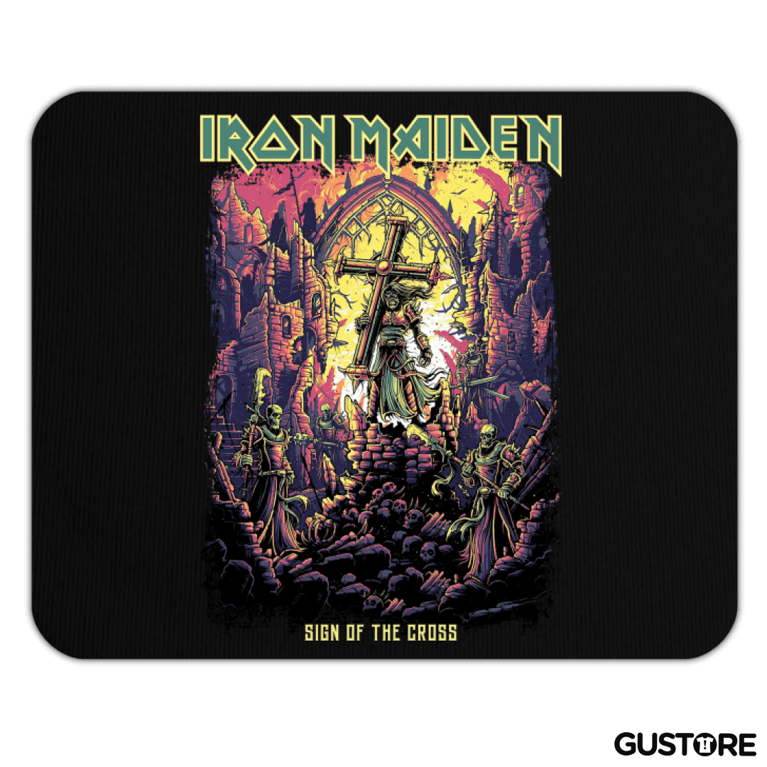 Mousepad Iron Maiden Sign of the Cross