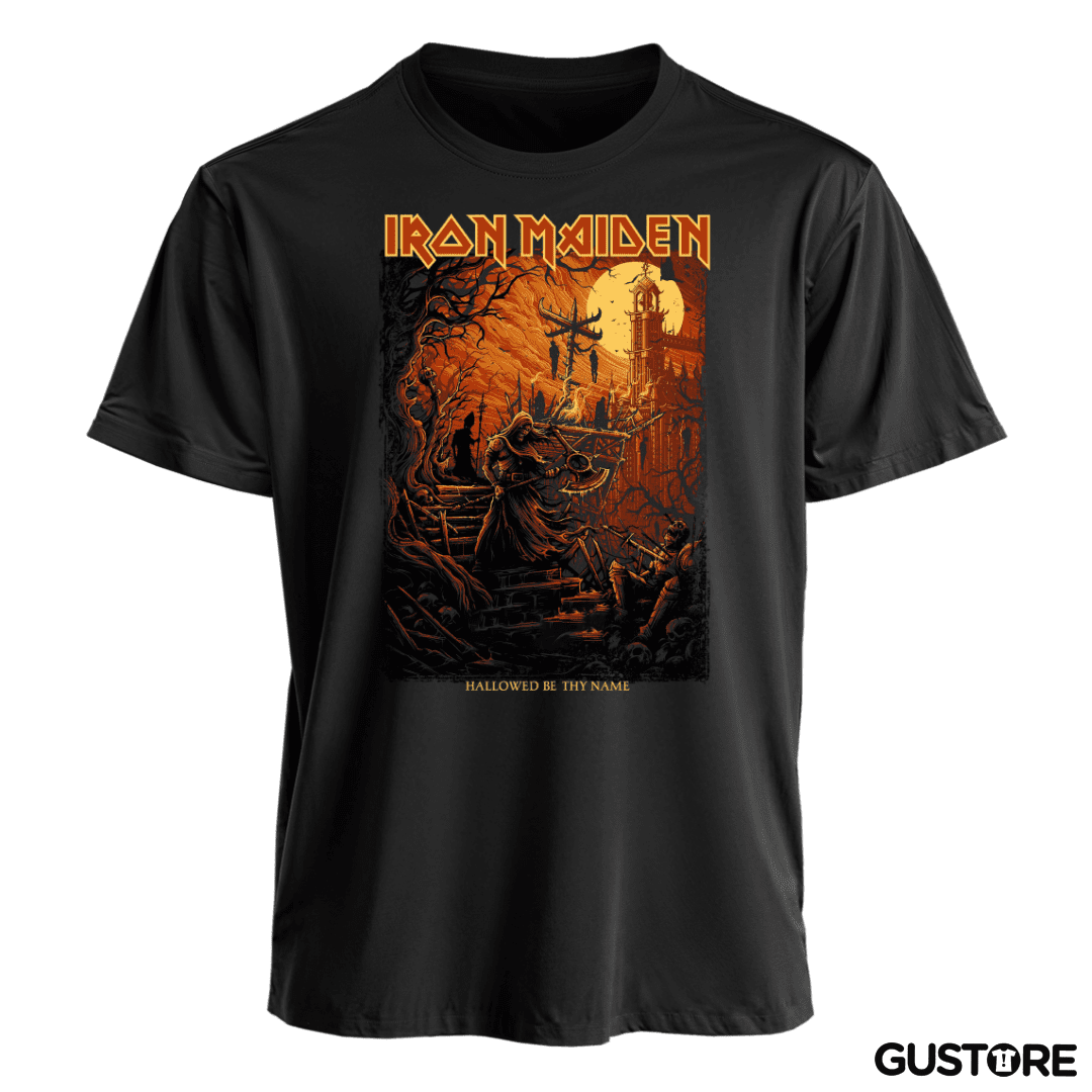 Polera Iron Maiden Hallowed be