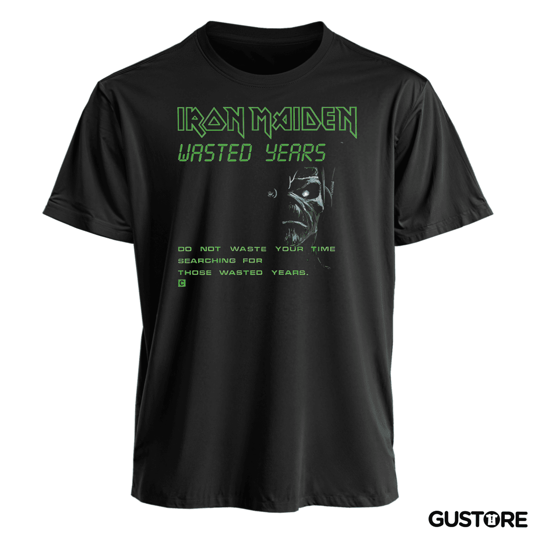 Polera Iron Maiden Wasted Years
