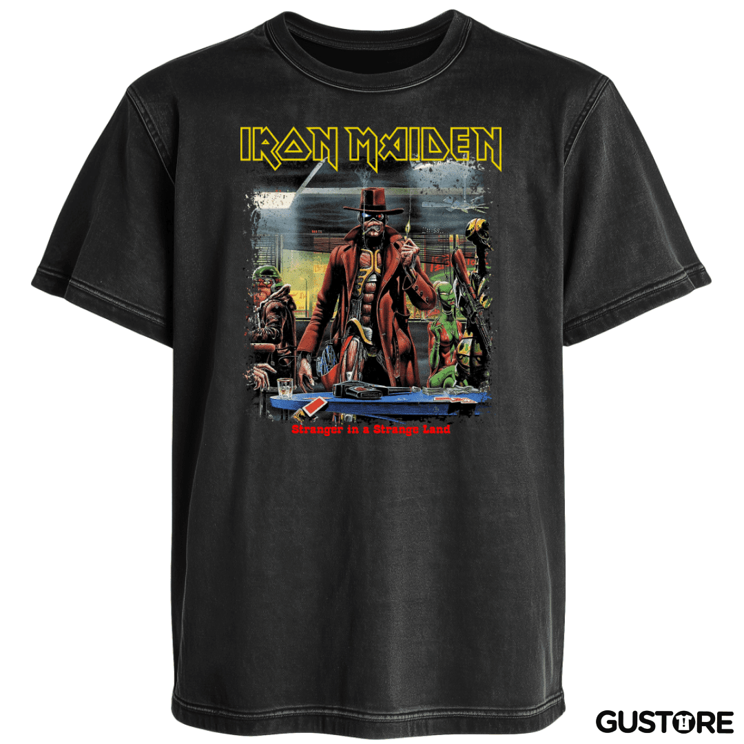 Polera desgastada Iron Maiden Stranger in a Strange Land