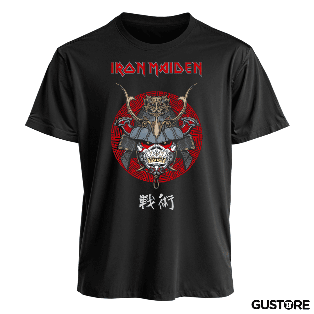 Polera Iron Maiden Eddie Samurai