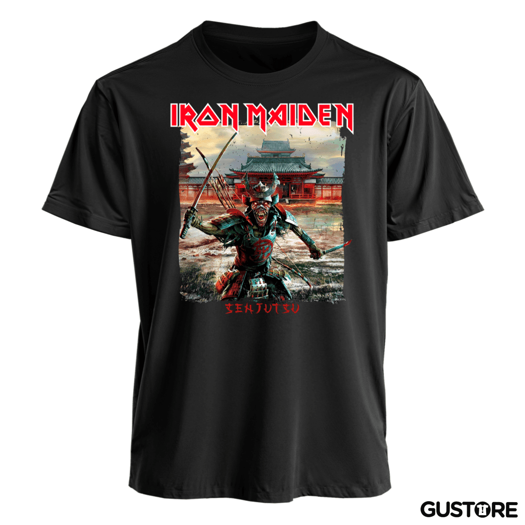 Polera Iron Maiden Senjutsu Samurai