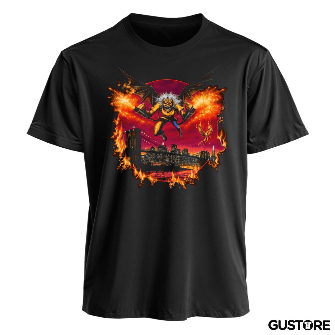 Polera Iron Maiden Eddie Icarus