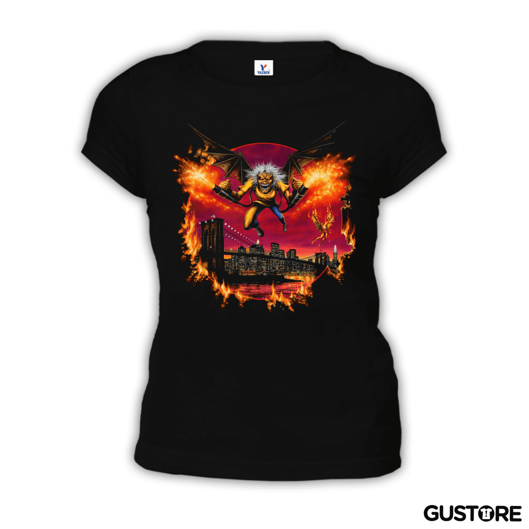 Polera de Mujer Iron Maiden Eddie Icarus