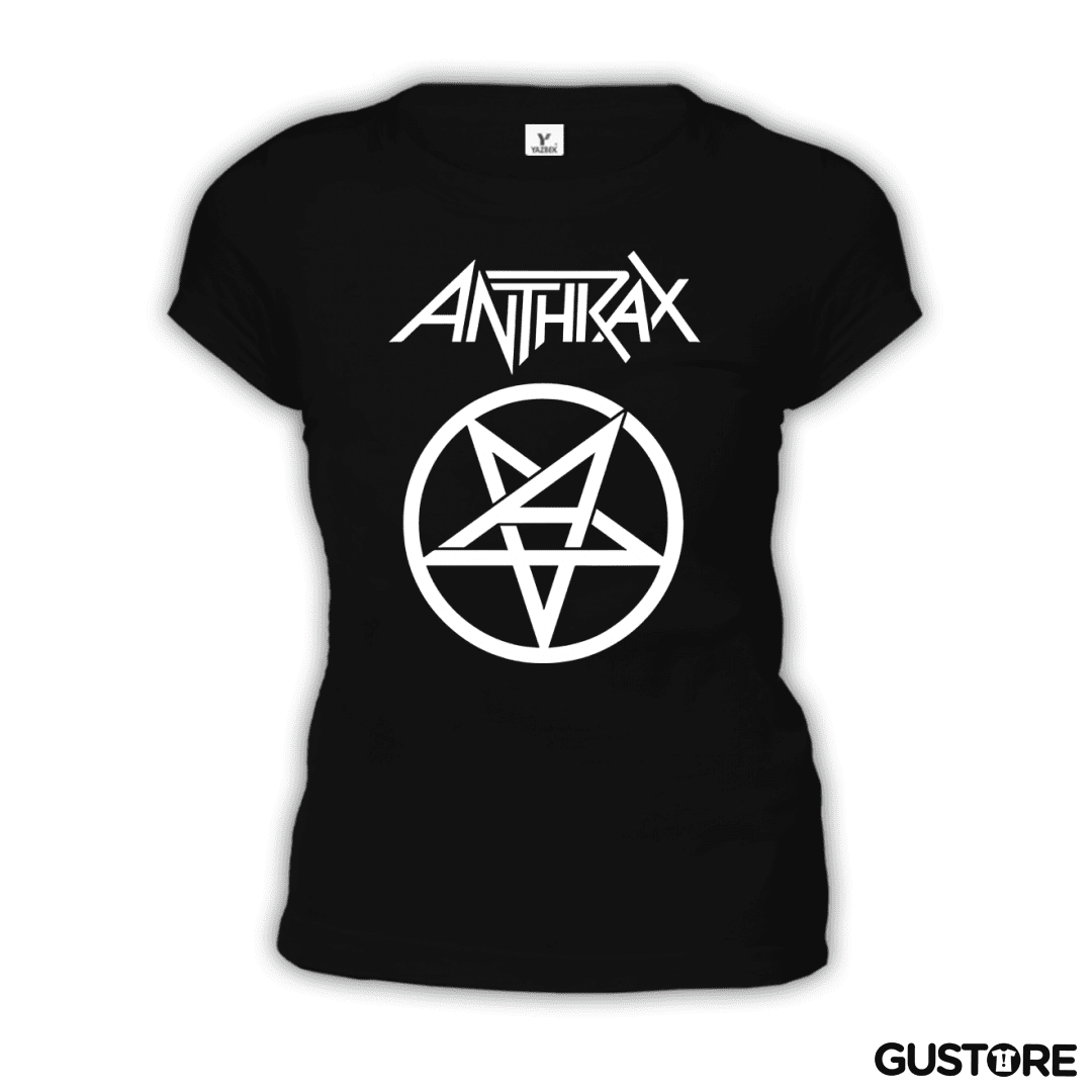 Polera de Mujer Anthrax Logo