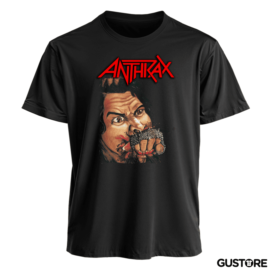 Polera Anthrax Fistful of Metal