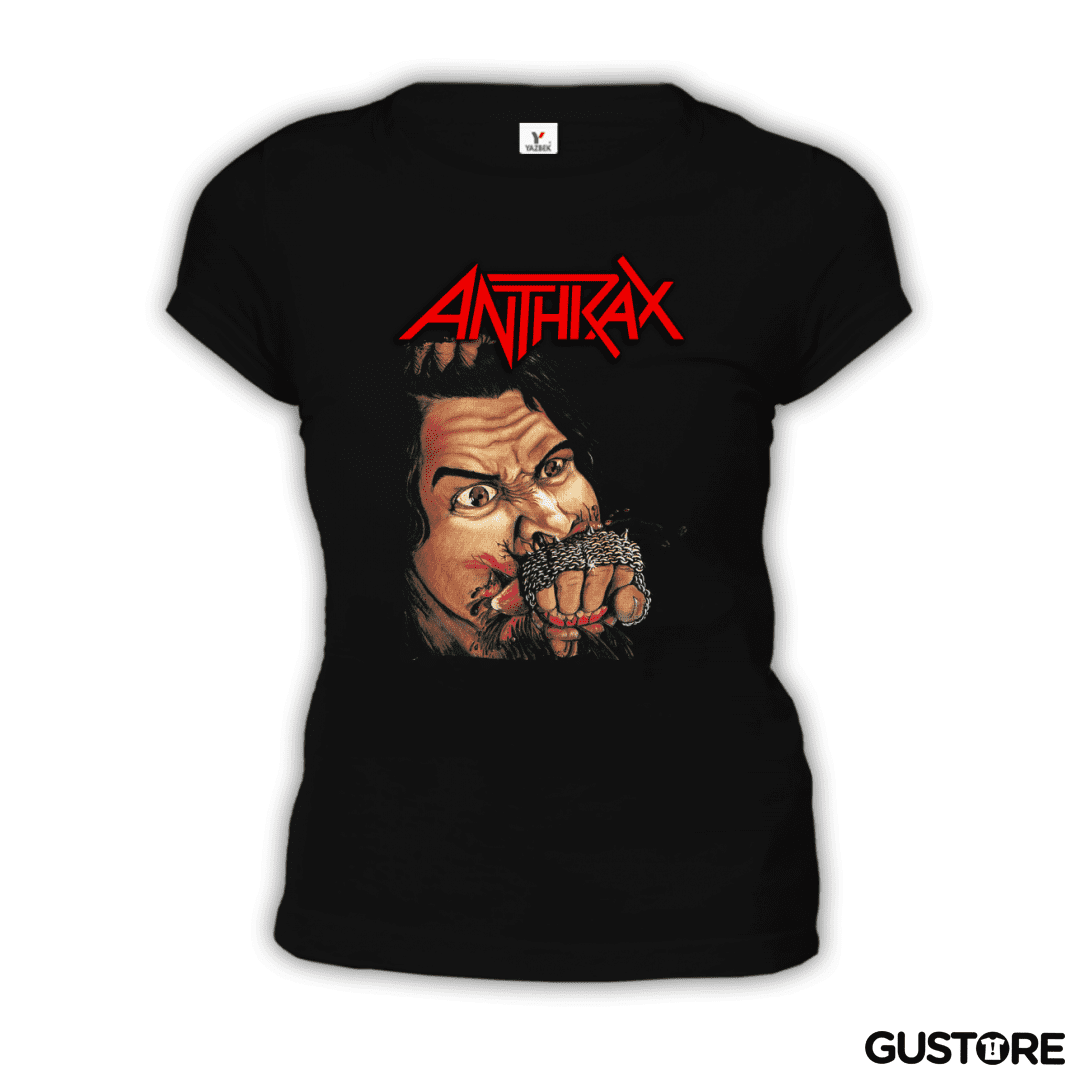 Polera de Mujer Anthrax Fistful of Metal