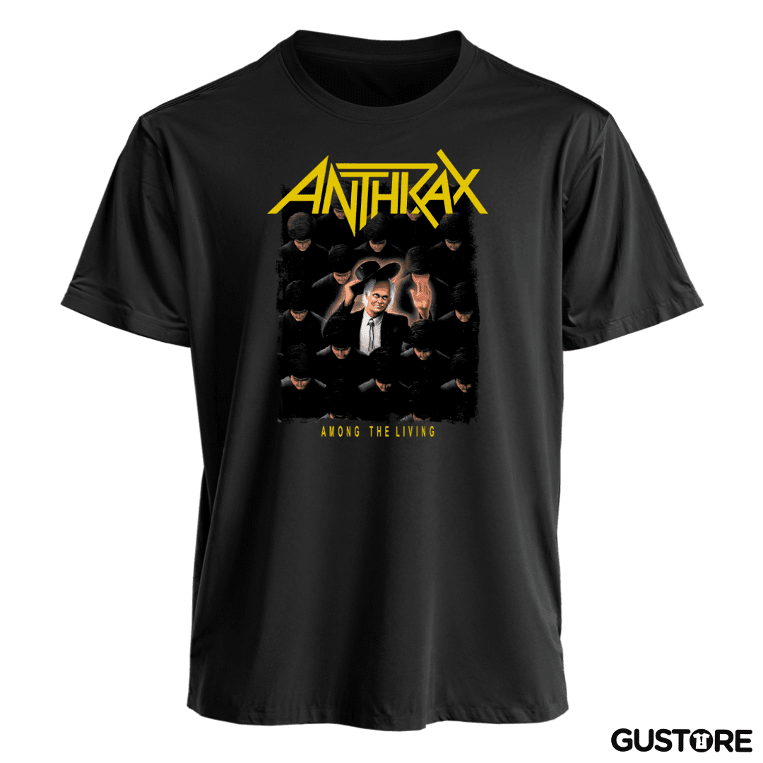 Polera Anthrax Among The Living Album