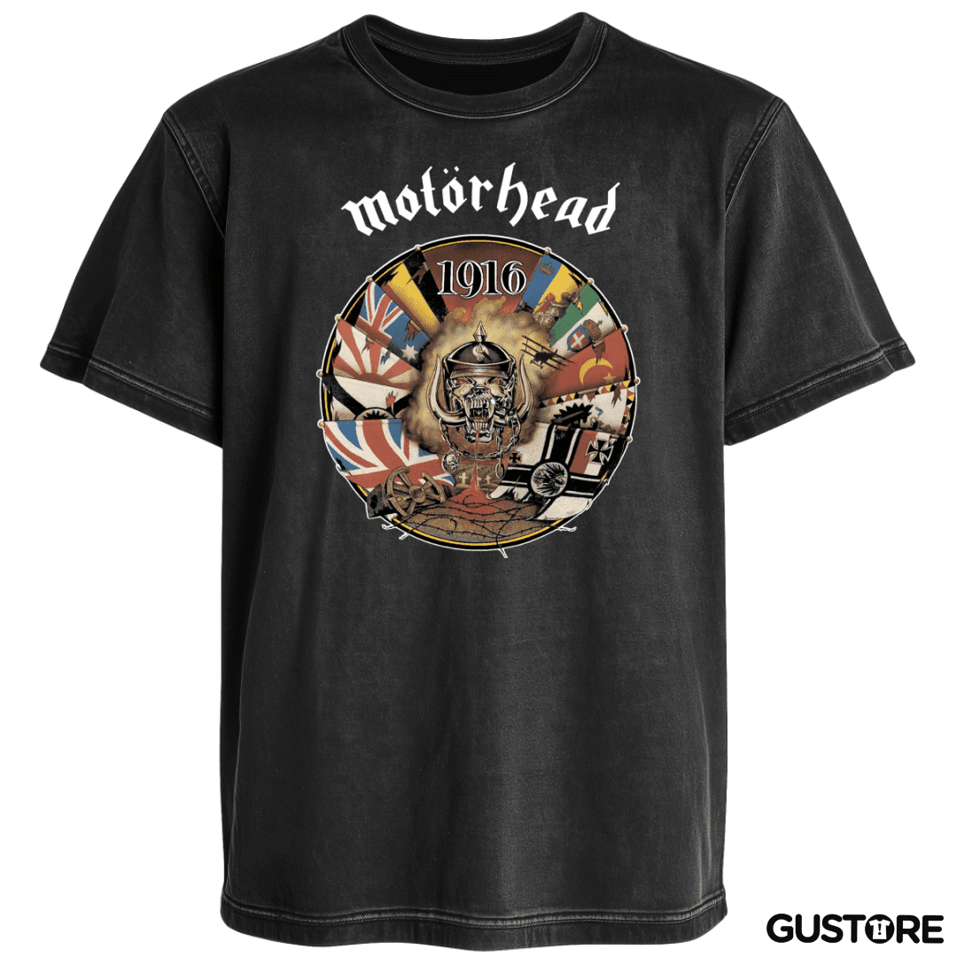 Polera desgastada Motorhead 1916