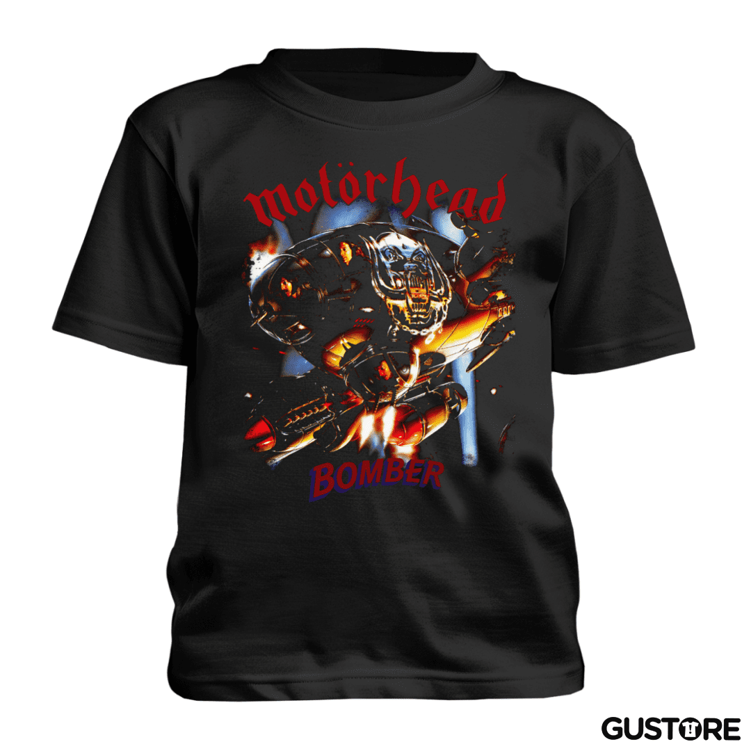 Polera de niño Motorhead Bomber v2