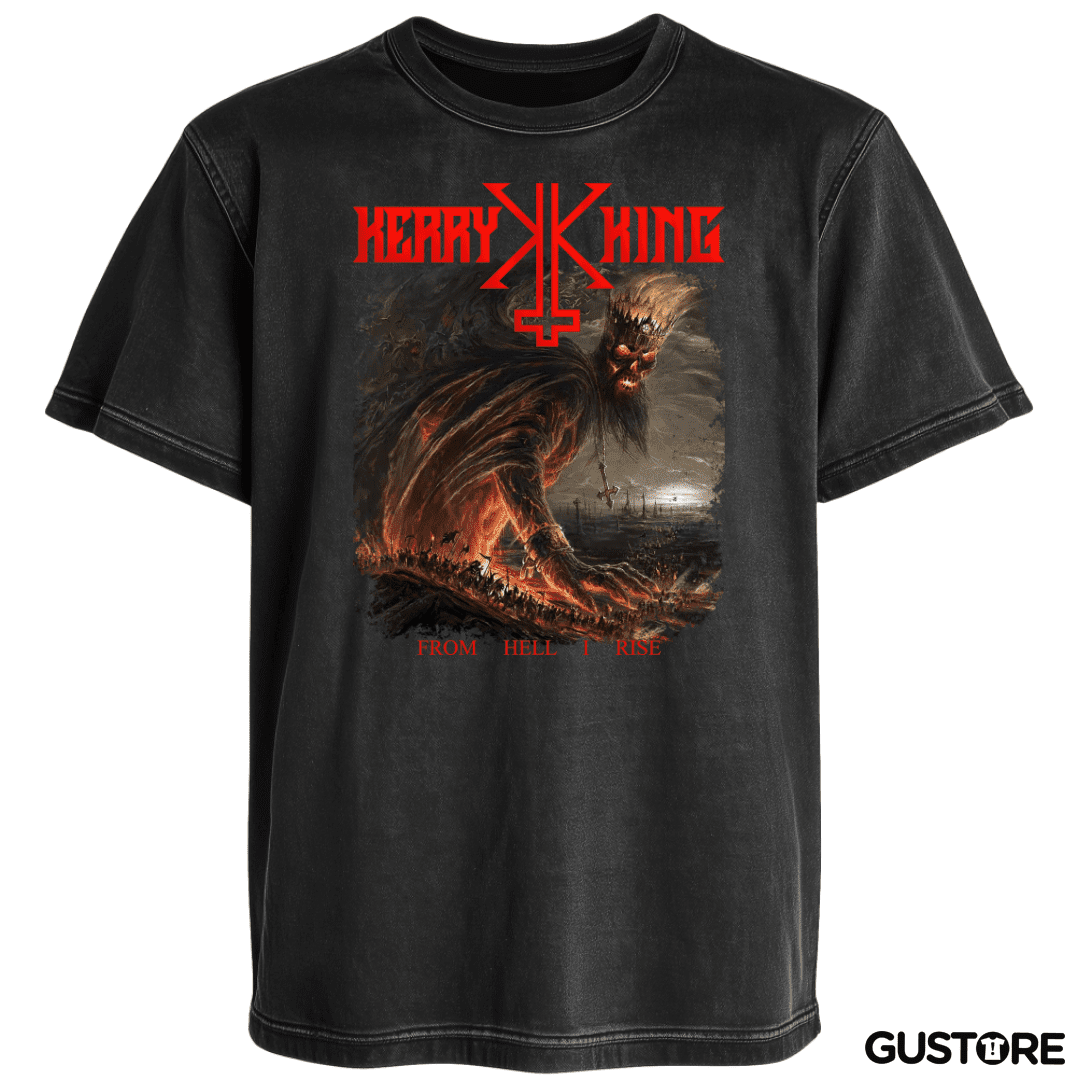 Polera desgastada Kerry King From Hell